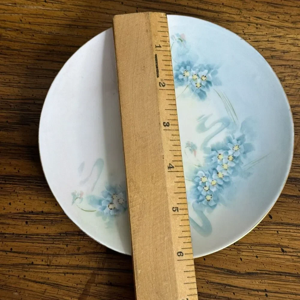 Antique 1898-1923 Jaeger & Co J&C Bavarian Bread Plate‎ Hand Painted Dessert